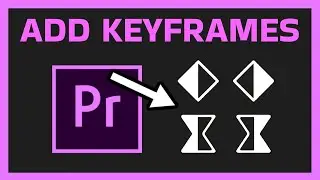 How To Add Keyframe In Premiere Pro 2024 (Keyframe Animation Tutorial)