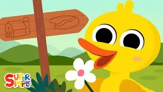 The Ducks Go Waddling | Count Up To Ten | Super Simple Songs