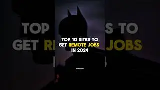 Top 10 sites for remote job 💥 #reels #remotework #workfromhome