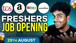 This week Freshers job Opening Update🤯| Apply Now | IT job openings Update Tamil 2024