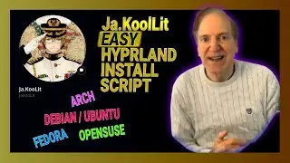 🔥 Ja.KooLit for Arch, Debian/Ubuntu, Fedora & OpenSuse, a Post Install Hyprland Script - First Look!