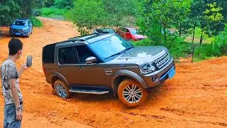 Land Rover Discovery HSE 3.0L V6 vs GAC GS8 2.0T | Off-road 4x4 battle