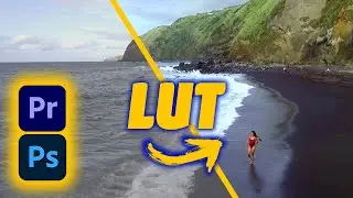 Create Photoshop LUT to Premiere pro [C-LOG - D-LOG - S-LOG]