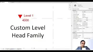 EP37 | Revit Beginner Program | Custom Level Head Family | Bansri Pandey