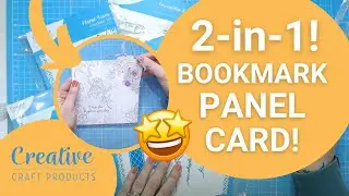 NEW COLLECTION | Make this 2-in-1 Bookmark Panel Card!