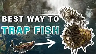 The BEST way to Trap fish with a Fish Basket ► Ark Genesis 2