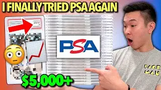 I graded cards with PSA for the FIRST time in 2.5 YEARS (AMAZING RESULTS)! 🤯🔥