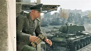 Enlisted Gameplay - Germany vs Soviet Union - Gogol Street - Battle of Stalingrad