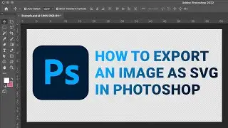 How To Export A SVG From Photoshop