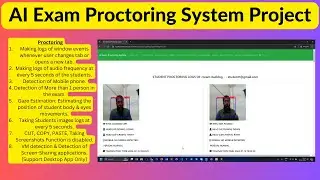 AI Based Smart Exam Proctoring System using python flask mysql