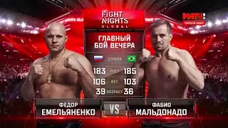 Федор Емельяненко vs. Фабио Мальдонадо / Fedor Emelianenko vs. Fabio Maldonado