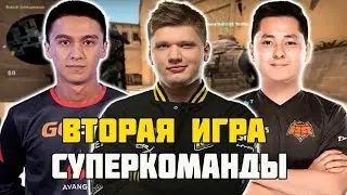 ВТОРАЯ ИГРА СУПЕРКОМАНДЫ НА FACEIT | S1MPLE HOBBIT И FITCH ИГРАЮТ FACEIT И РОФЛЯТ