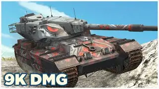 FV215b Octopus • 9K DAMAGE • WoT Blitz