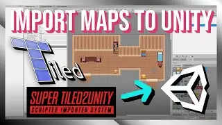 How to Import Tiled Maps FAST with Collisions and Sorting - SuperTiled2Unity Tutorial