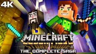 MINECRAFT STORY MODE The Complete Saga (Season 1, Adventure Pass, Season 2) All Episodes 4K Ultra HD