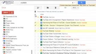 Organizing Your Google Drive - Searching, Keyword Titles, & Folders