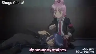 Shugo Chara! Ikuto & Amu funny moment