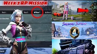 C5S15 A4 Week 7 RP Mission ဘယ်လိုဖြည့်ကြမလဲ || PUBG Mobile