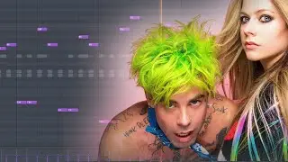 How to make PUNK/ALTERNATIVE beats for MODSUN and Avril Lavigne😈FL Studio Punk Rock