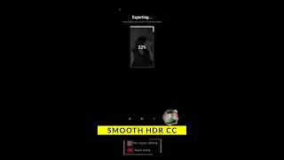 Smooth hdr cc effect video editing | Capcut hdr video editing 