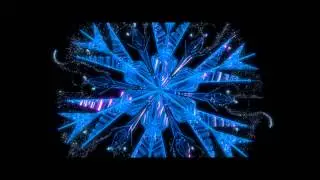 Frozen- Let it Go, Growing Snowflake Animation