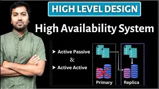 15. Design High Availability & Resilience System, HLD | Active Passive & Active Active Architecture