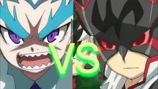 Red Eye vs Lui Shirasagi The Beyblade Burst AMV