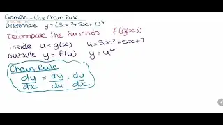 Chain Rule - Differentiation