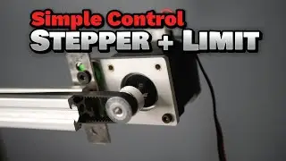 Simple Arduino control stepper motor with limit switch