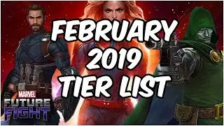 Best Heroes Ranked February 2019 (184 Character Tier List) - Marvel Future Fight