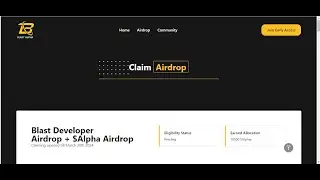 Blast Alpha Airdrop