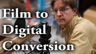 How to convert film negatives to digital photos using a DSLR