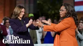 Kamala Harris appears in campaign event with Oprah Winfrey