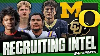 Latest College Football Recruiting Intel 🧠 🏈 | Michigan Wolverines, Oregon Ducks, Colorado Buffs