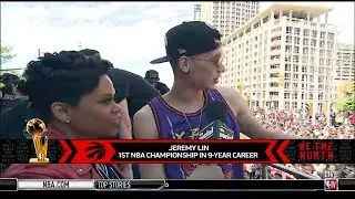 Jeremy Lin Interview - 2019 Toronto Raptors Championship Parade