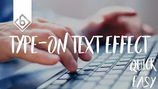 Quick & Easy Way To Create Type-On Text Effect - Sony Vegas Tutorial