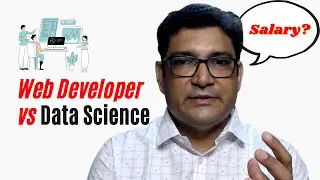 What is Data Scientist Vs Web Developer Salary In India?
