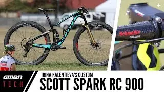 Irina Kalentieva's Scott Spark RC 900 2018 | GMBN Tech Pro Bikes