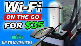 Cheap &  Portable 4G LTE Modem ZTE MF79U Complete Review, Setup & Testing