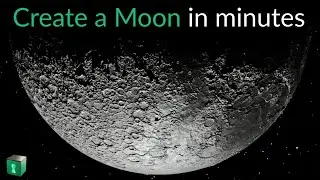 Create a Photoreal Moon in minutes | 3D Tutorial | #blender secrets