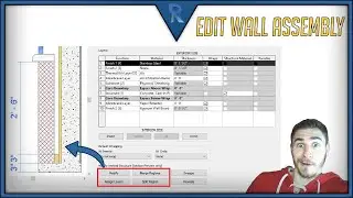 How to Edit Wall Assemblies | Revit