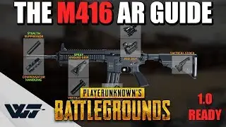 GUIDE: How to PROPERLY use the M416 Assault Rifle (It's Awesome) in PUBG