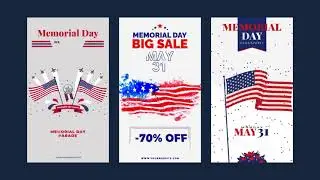Memorial Day & 4th Of July Instagram Stories
