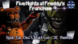 (OLD REMASTER) FNaF Franchise ~ Sparta Oscillation JE Remix (No BGM)