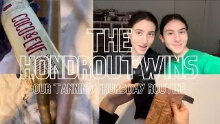 Come along to see The Hondroutwins Tanning Thursday Routine!