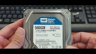 History of Technology: Western Digital Caviar Blue 500GB SATA Hard Disc