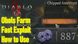 Diablo 4 murmuring obols farm exploit, guide, vendor location, how to use