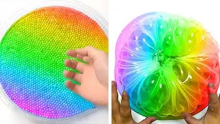 12 Hours Of Oddly Satisfying Slime ASMR - Relaxing When Stressed Or Sleepy