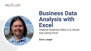 Business Data Analysis with Excel | Master Data Analysis on Excel