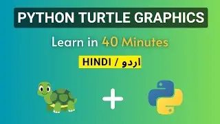 Python turtle for beginners Part 1 | python turtle graphics | Python turtle programming